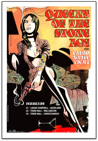 Queens of the Stone Age (NZ, 2011), Craig Phillips - French Paper Art Club