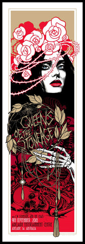 Queens Of The Stone Age (Adelaide 2018), Teniele Sadd - French Paper Art Club