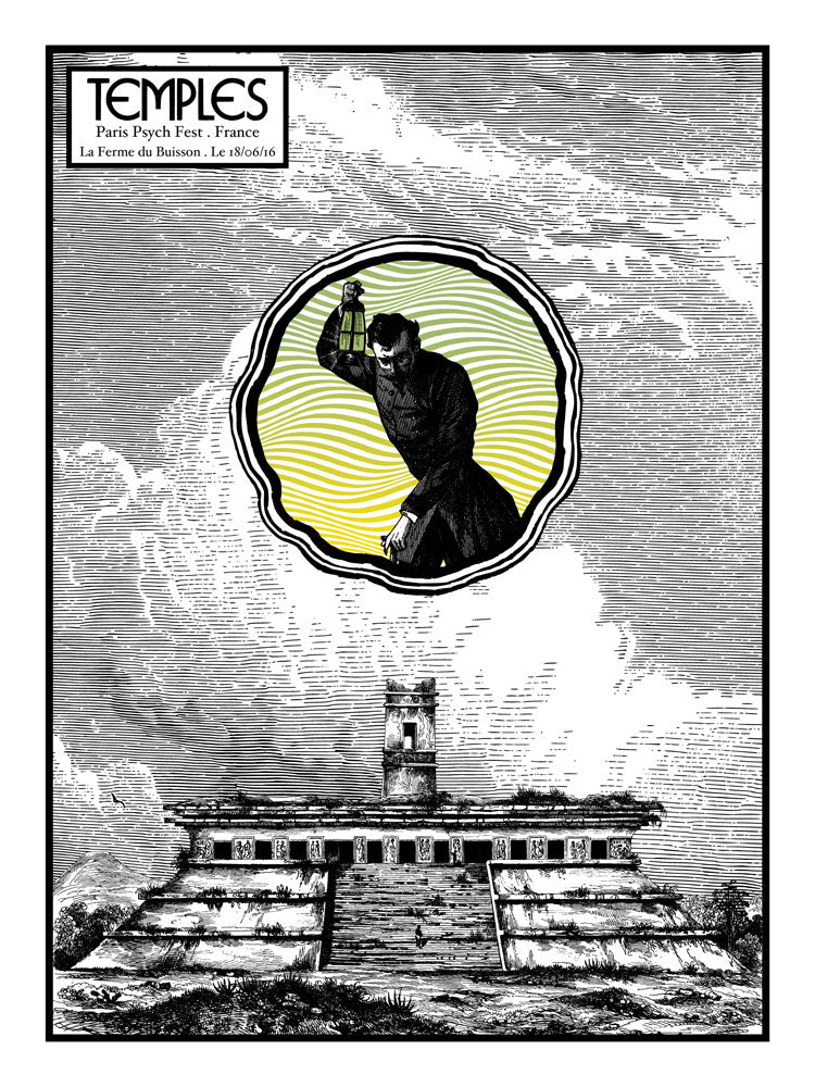 Temples (Paris 2016), Cyrille Rousseau - French Paper Art Club