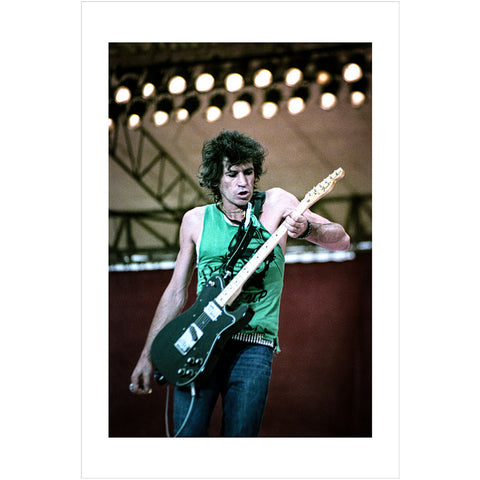 Keith Richards (The Rolling Stones) Paris 1982