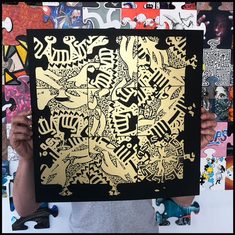 PUZZLE | Sérigraphie de Théo Haggaï