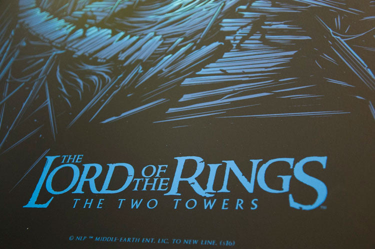 LES DEUX TOURS (Le Seigneur des Anneaux), Dan Mumford - French Paper Art Club