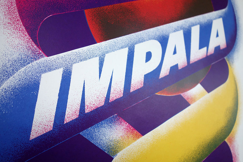 Tame Impala (Amsterdam 2016), Rainbow - French Paper Art Club