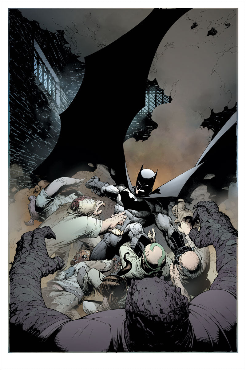 Screenprint by Ronan Toulhoat Batman: Arkham Knight French Paper Art Club Screenprint by Ronan Toulhoat Batman: Arkham Knight French Paper Art Club