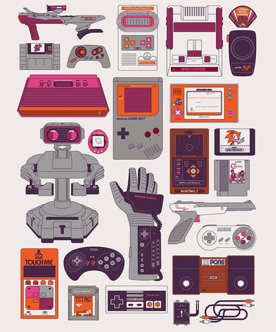 Tools of the Trade Video Game Edition, Burlesque of North America - French Paper Art Club