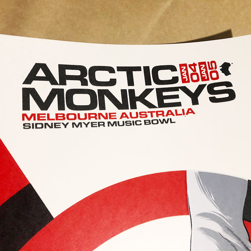 Arctic Monkeys (Melbourne 2023) Red