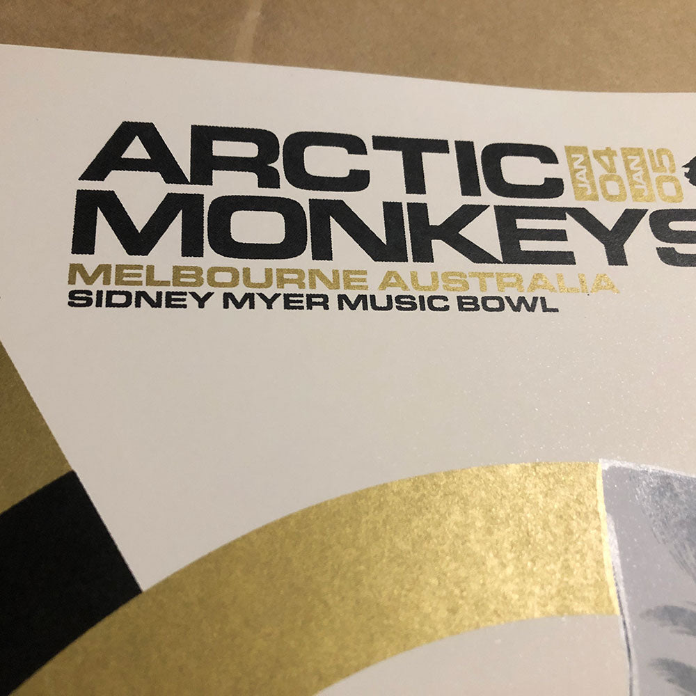Arctic Monkeys (Melbourne 2023) Gold