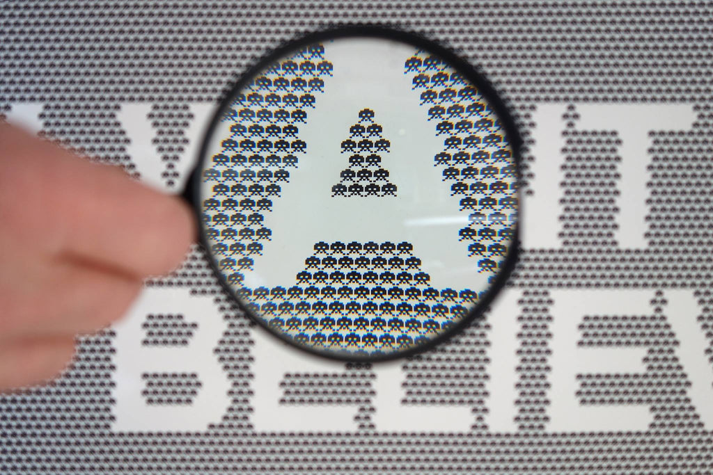 I Want to Believe, Tind Silkscreen - French Paper Art Club