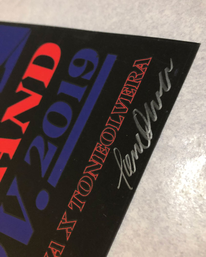 Franz Ferdinand screenprint (Mexico 2019) Tone Olvera - French