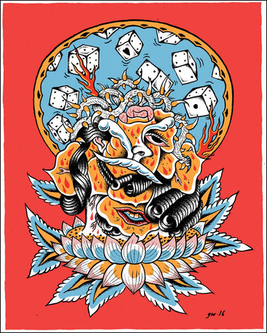 greggletron (sérigraphie d'art)