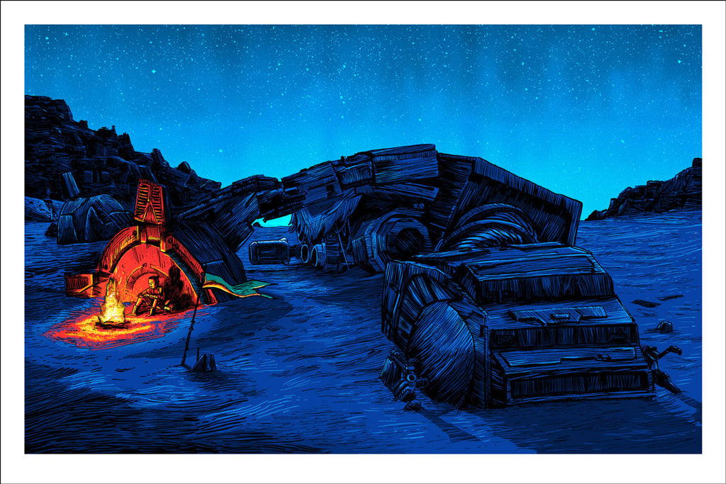 I'm No One (Nighttime), Tim Doyle - French Paper Art Club