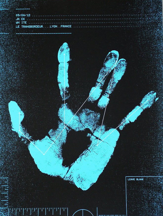 Jack White (Lyon 2012), Alan Hynes - French Paper Art Club