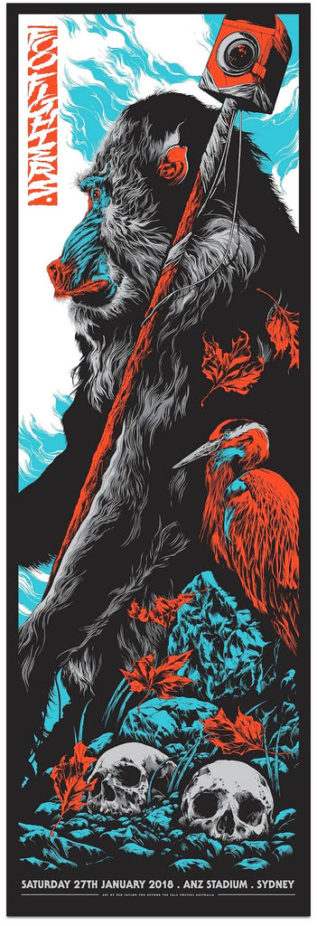 Foo Fighters (Sydney 2018), Ken Taylor - French Paper Art Club