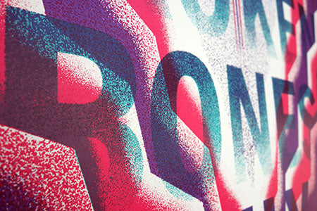 St. Paul & The Broken Bones (Europe 2017), Rainbow - French Paper Art Club